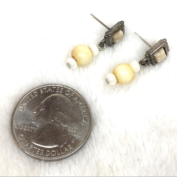 Lot of 4 Pairs of Boho Earrings - Picture 5 of 9